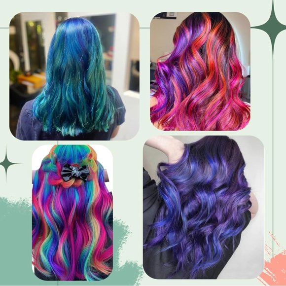 UGEAT 20" Tip Straight Human Hair Extensions 20G Itip - Blue NEW IN BOX - Picture 6 of 6